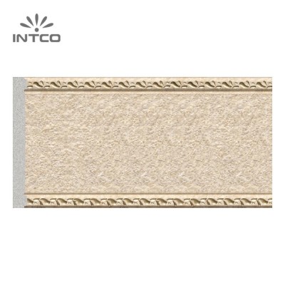 INTCO 8cm High Quality Waterproof Decorative Wooden Wall Panel and Flooring  Skirting Baseboard