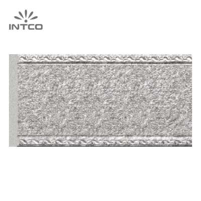 INTCO 8cm Waterproof Home Accessories Decorative Plastic Flooring  Skirting Baseboard Interior Wall Paneling